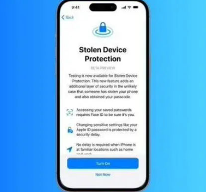 叠彩苹果授权维修店分享被盗设备保护功能开启方法 