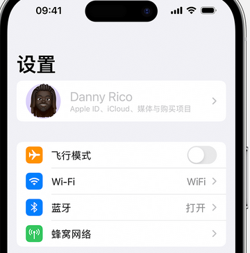 叠彩appleID维修服务iPhone设置中Apple ID显示为灰色无法使用 