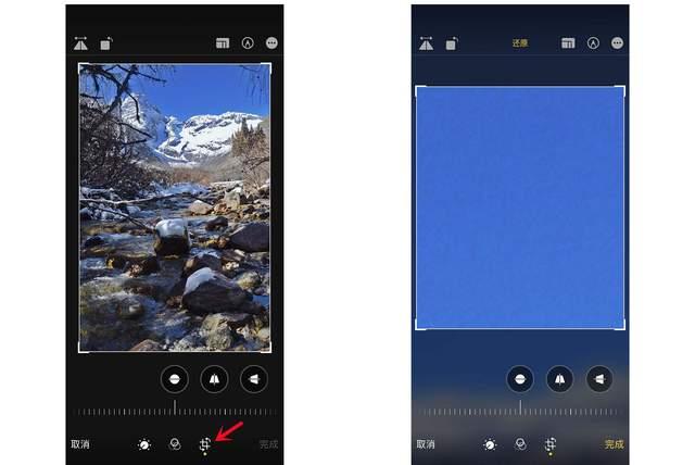 叠彩苹果手机维修分享iPhone手机如何使用裁剪功能隐藏照片 